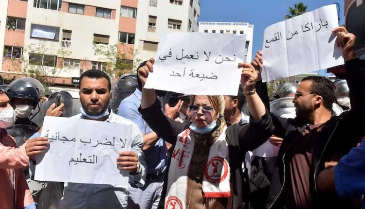 تنسيقية المفروض عليهم التعاقد تمدد إضراباتها مجددا والأكاديميات تتشبث بقرارات التوقيف