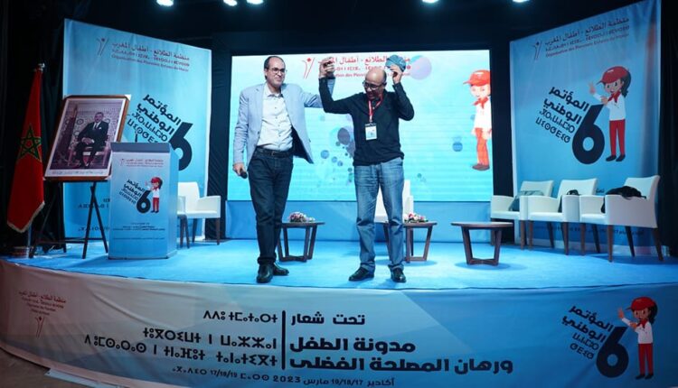 محمد حجيوي رئيسا جديدا لمنظمة الطلائع أطفال المغرب