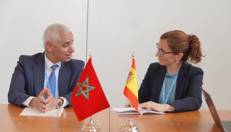 استعدادا لمونديال 2030 آيت الطالب يلتقي بوزيرة الصحة الإسبانية بجنيف