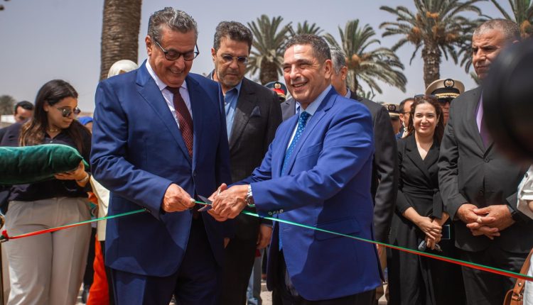 أمزازي وأشنكلي وأخنوش يشرفون على تدشين مرافق حضرية بأكادير