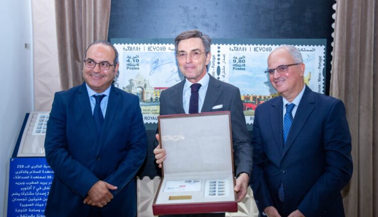 Le Groupe Barid Al-Maghrib et CTT Correios de Portugal lancent une émission commune de timbres-poste